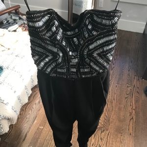 Parker Giovanna Beaded Jumpsuit - Brand New